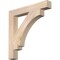 Ekena Millwork Imperial Block Smooth Bracket, Douglas Fir, 3 1/2"W x 26"D x 26"H BKT04X26X26IMP05SDF - alternate 1